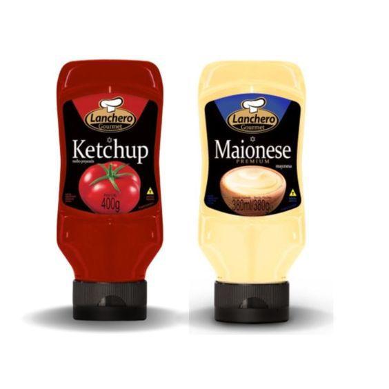 Imagem de Combo Lanchero Gourmet  Ketchup e  Maionese Tradicional 800g