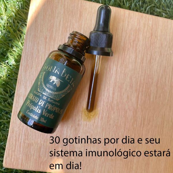 Imagem de Combo Mel Puro Flores Laranjeira 450g Extrato Propolis Verde 30ml Dona Beia