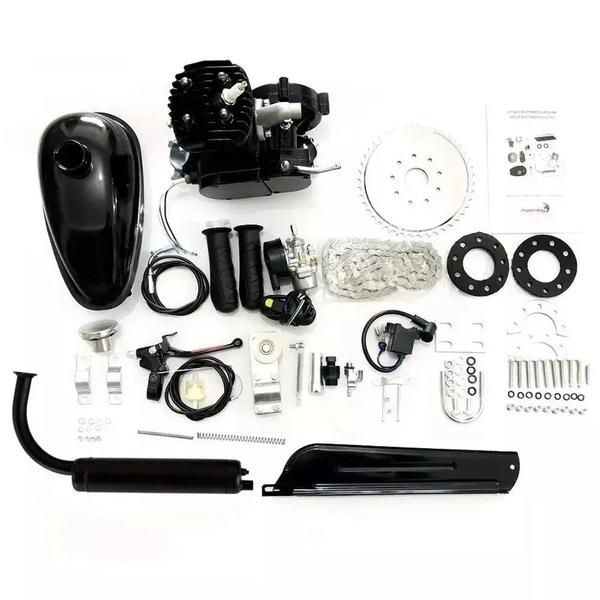 Imagem de Combo Motor80cc Legitimo Para Bicicleta Motorizada -