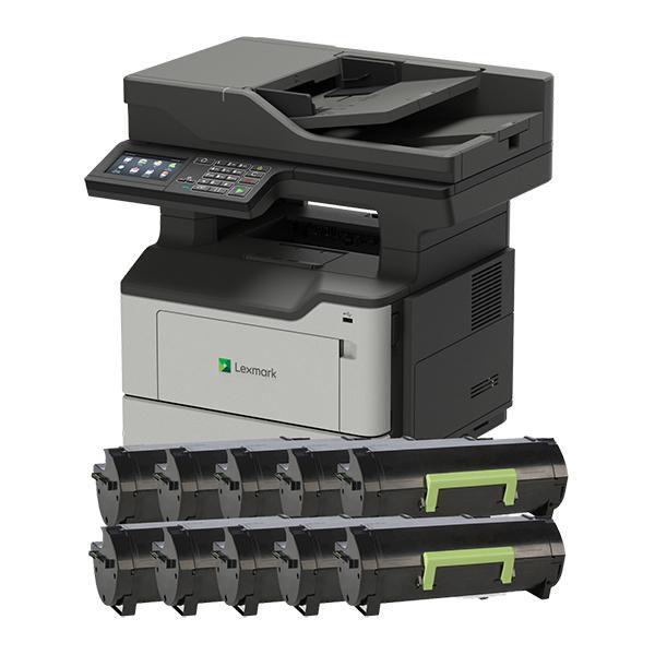 Imagem de Combo Multifuncional Lexmark MX522adhe + 10 un Toners 56FB000