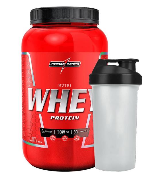 Imagem de Combo Nutri Whey Isolado Concentrado Protein + Coqueteleira - Integralmedica