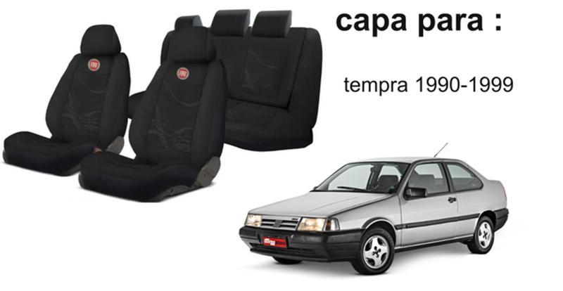 Imagem de Combo Premium Tempra 1990-1999 + Volante + Chaveiro - Conjunto