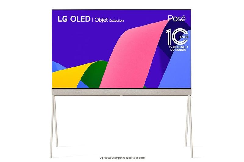 Imagem de Combo Smart TV LG OLED Evo Objet Collection Posé 55'' 4K 55LX1QPSA + Smart TV LG UHD 50'' 4K UR8750