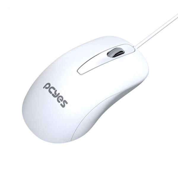 Combo soft teclado + mouse usb 2m branco - pcosf2w - abnt2 - Pcyes Imagem de Combo soft teclado + mouse usb 2m branco - pcosf2w - abnt2