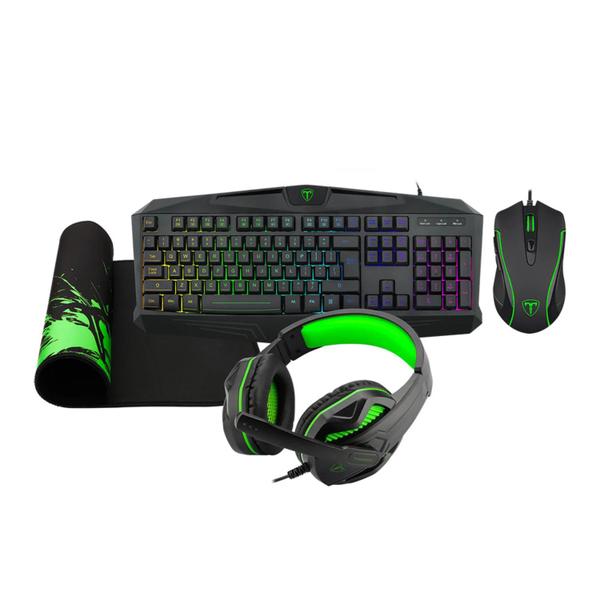 Imagem de Combo T-Dagger T-TGS003 - Mouse / Teclado / Headset / Mousepad