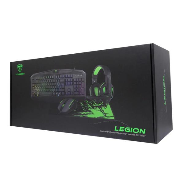 Imagem de Combo T-Dagger T-TGS003 - Mouse / Teclado / Headset / Mousepad