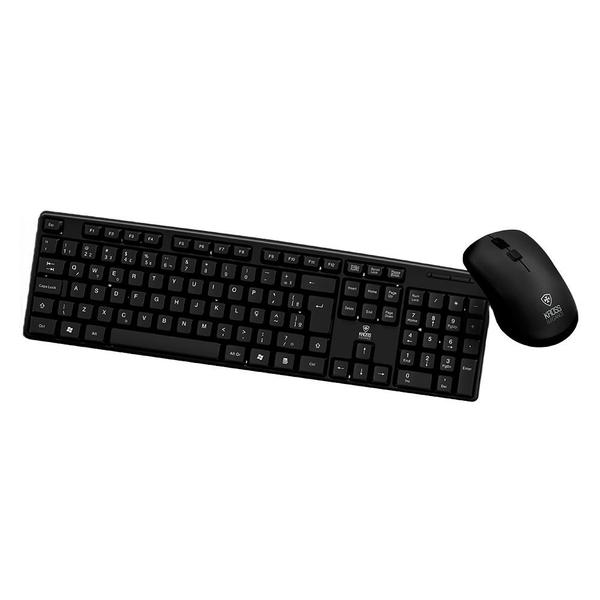 Imagem de Combo Teclado E Mouse Com Fio Kross Cor Preto Ke-km400 V1