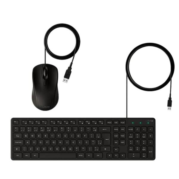 Combo Teclado e Mouse Com Fio USB Intelbras CCI 20 Imagem de Combo Teclado e Mouse Com Fio USB Intelbras CCI 20