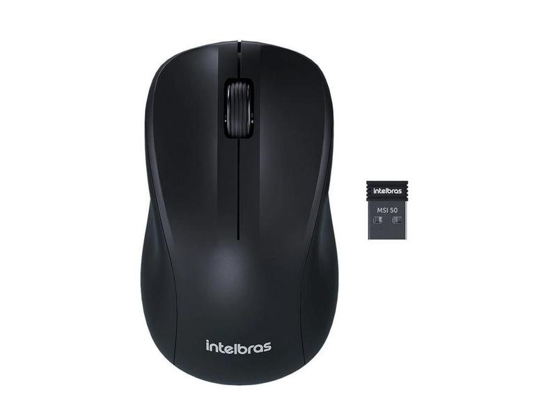 Imagem de  Combo Teclado e Mouse CSI50 Sem Fio Preto Intelbras 