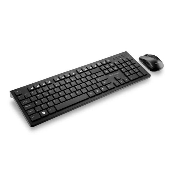 Imagem de Combo Teclado E Mouse Sem Fio De Entrada Multimídia Usb Preto - TC212