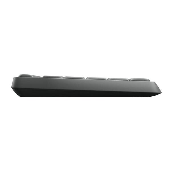 Imagem de Combo Teclado e Mouse sem fio Logitech MK235 com Conexão USB, Pilhas Inclusas e Layout ABNT2