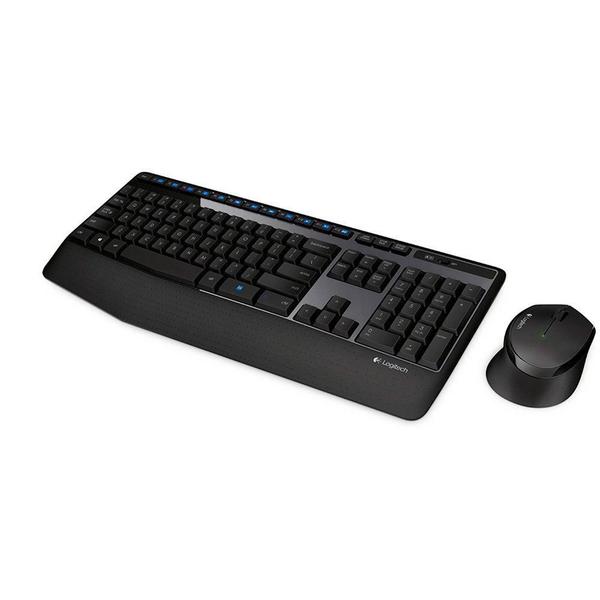 Imagem de Combo Teclado E Mouse Sem Fio Logitech Mk345 - Preto