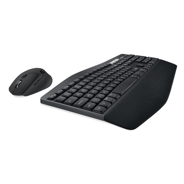 Imagem de Combo Teclado e Mouse sem fio Logitech MK850 com Teclado com Apoio, Mouse Destro, USB Unifying ou Bluetooth e Pilha Inclusa - 920-008219