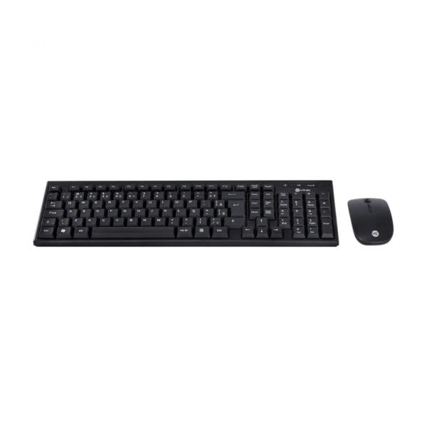 Imagem de Combo Teclado e Mouse Sem Fio Wireless 2.4GHz Dynamic Corp CMW200 Vinik ABNT2 1600DPI Preto