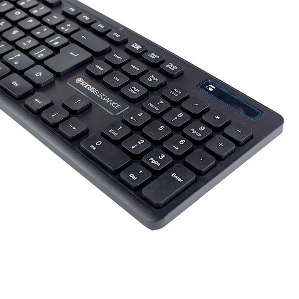 Imagem de Combo Teclado E Mousesem Fio Wirel Kekm558 Kross Elegance 