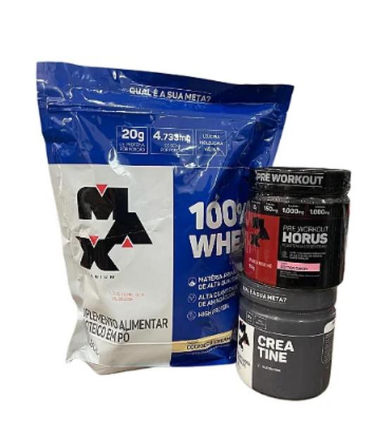 Imagem de COMBO WHEY 900g + CREATINA 100g + HORUS 150g