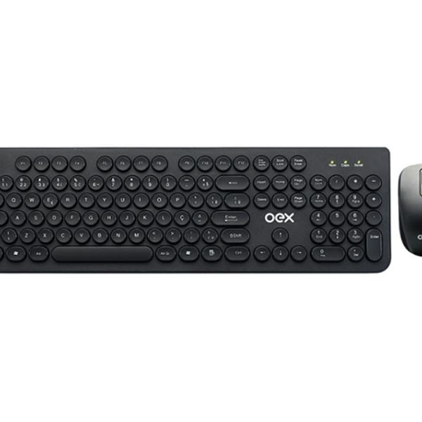 Combo wireless teclado e mouse pop+ tm410 preto 48.7215 oex Imagem de Combo wireless teclado e mouse pop+ tm410 preto 48.7215 oex