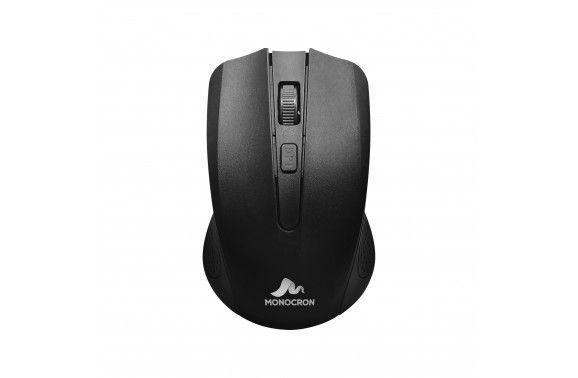 Imagem de Combo Wireless Teclado e Mouse Sem Fio 2.4Ghz Monocron Preto MN5239 MN4W310