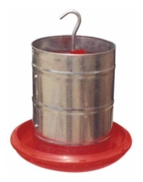 Comedouro Aves Galvanizado Prato Plástico 3Kg ( 3 Unidades ) - Center Campinas Imagem de Comedouro Aves Galvanizado Prato Plástico 3Kg ( 3 Unidades )