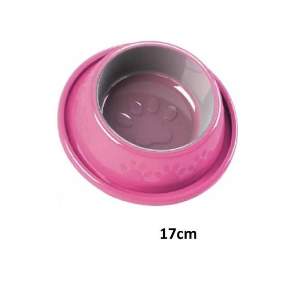 Imagem de Comedouro Bebedouro Concha Antiformiga Pet Injet Rosa 17cm