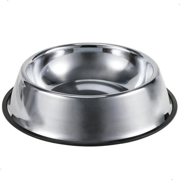 Imagem de Comedouro Bebedouro Inox Chalesco Para Cães Gatos N3 720ml