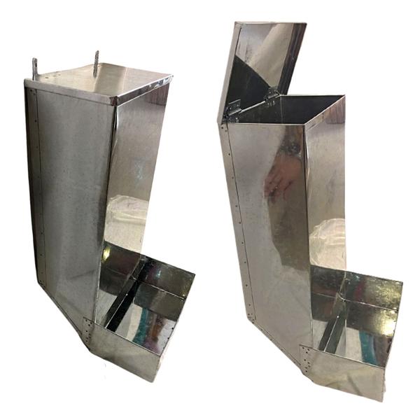 Comedouro de Cães 10 kg Galvanizado - GS Imagem de Comedouro de Cães 10 kg Galvanizado