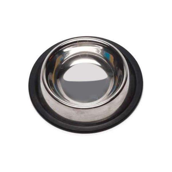 Comedouro Inox Antiderrapante Chalesco 900ml Imagem de Comedouro Inox Antiderrapante Chalesco 900ml