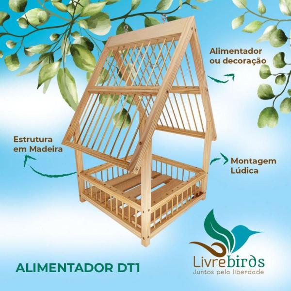 Imagem de Comedouro Livre Birds Dt1 Para Pássaros Livres