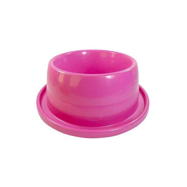 Imagem de Comedouro Plástico Antiformiga Furacão Pet Tamanho 1 350 ml Rosa