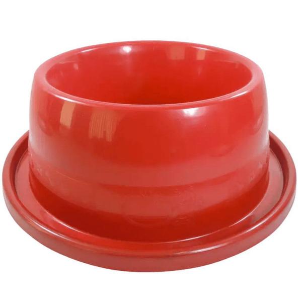 Imagem de Comedouro Plástico Antiformiga Furacão Pet Tamanho 3 1000 ml Vermelho