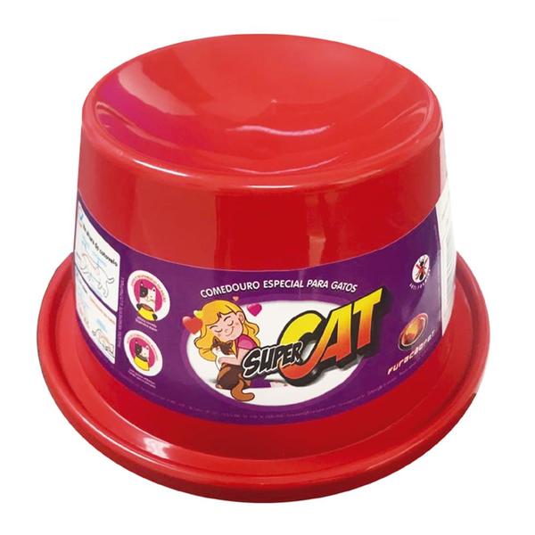 Imagem de Comedouro Plástico para Gato Super Cat - 200Ml