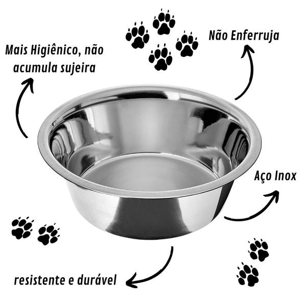 Imagem de Comedouro Tigela Inox Nº2