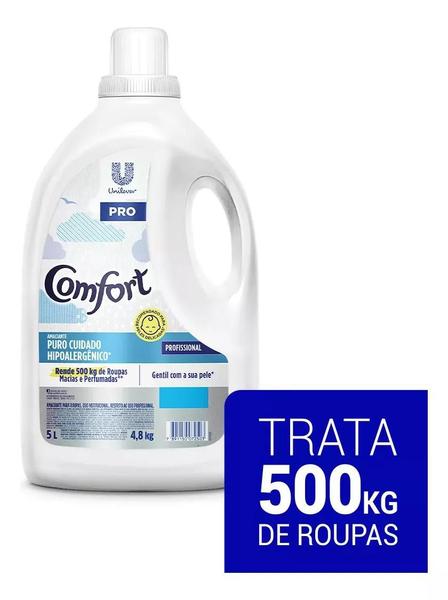 Imagem de Comfort Amaciante Puro Cuidado Com Fórmula Hipoalergênica 5l