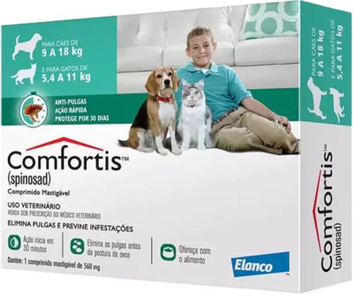 Imagem de Comfortis 1 pipeta Verde - 560mg - Antipulgas