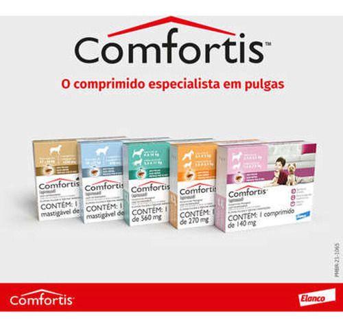 Imagem de Comfortis 3 pipetas Marrom 1620mg 27 A 54 Kg Antipulgas