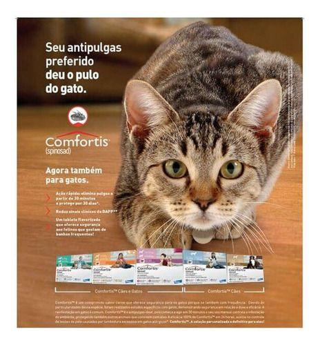 Imagem de Comfortis Antipulgas Cães 2,3/4,5kg Gatos 1,4/2,8kg 140mg 2x