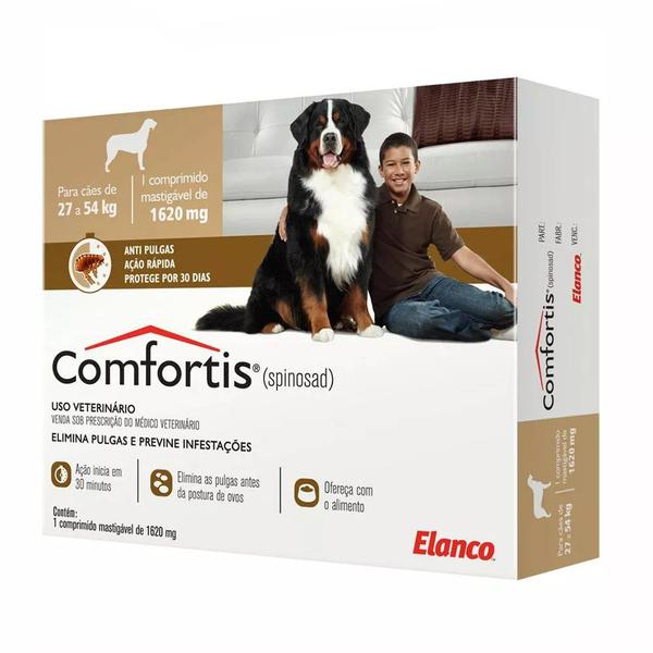 Imagem de Comfortis Antipulgas Cães 27 a 54Kg 1620mg