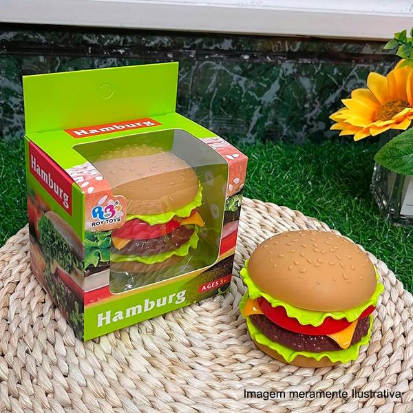 Imagem de Comida de Brincar Kit de Hamburguer 8801 - Dorémi