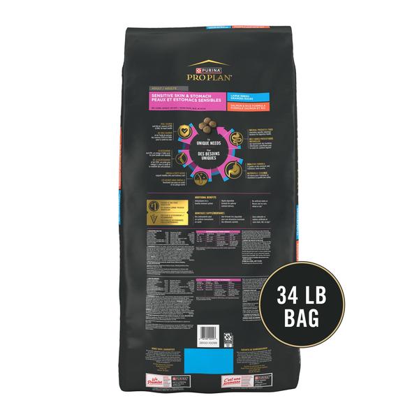 Imagem de Comida para cães Purina Pro Plan para pele sensível, estômago, salmão, 15 kg