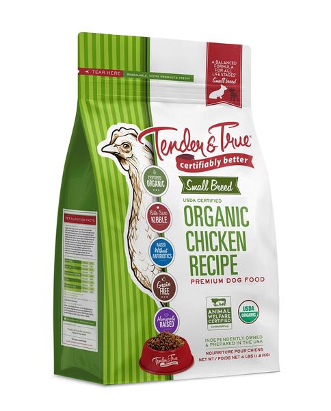 Imagem de Comida para cães Tender & True Small Breed Organic Chicken 1,8 kg