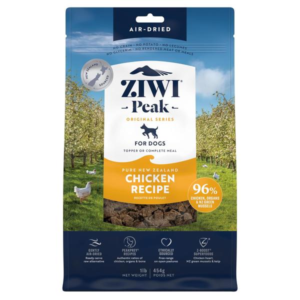 Imagem de Comida para cães ZIWI Peak, frango seco ao ar, com alto teor de proteína, 500 mL