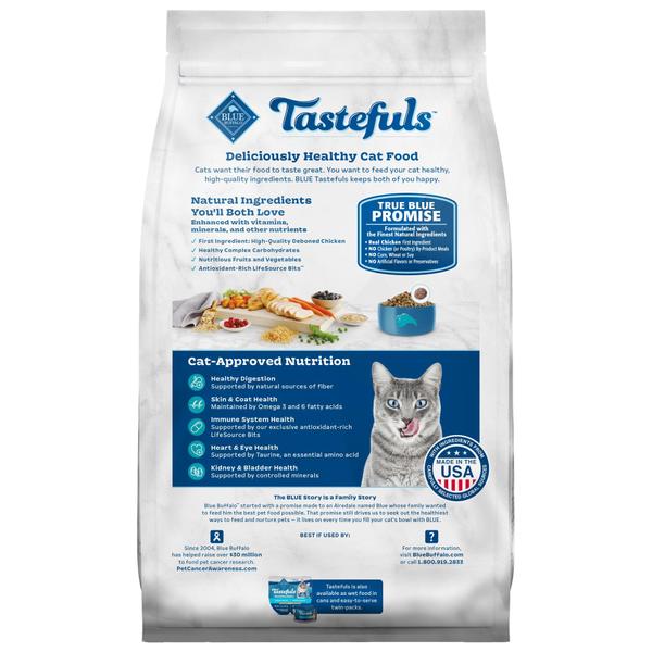 Imagem de Comida para gatos Blue Buffalo Tastefuls Adult Indoor Chicken 1,36 kg