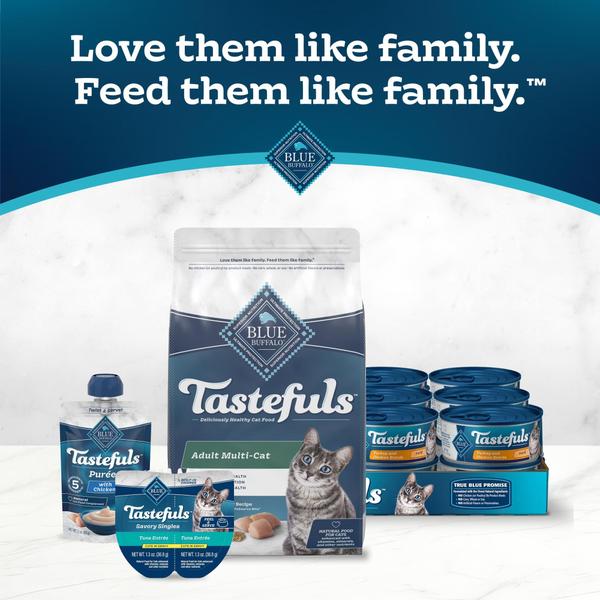 Imagem de Comida seca Blue Buffalo Tastefuls Natural Adult Multi-Cat 6,8 kg