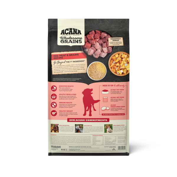 Imagem de Comida seca para cães ACANA Wholesome Grains Red Meat 10,2 kg