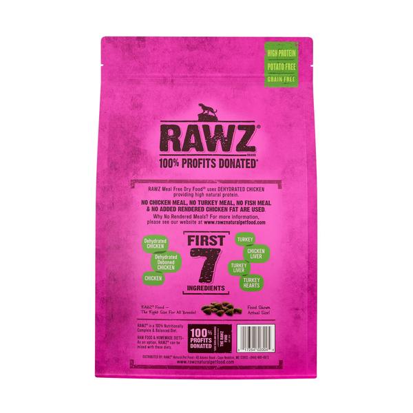 Imagem de Comida seca para gatos Frango desidratado Rawz, Turquia e frango 3,5 kg