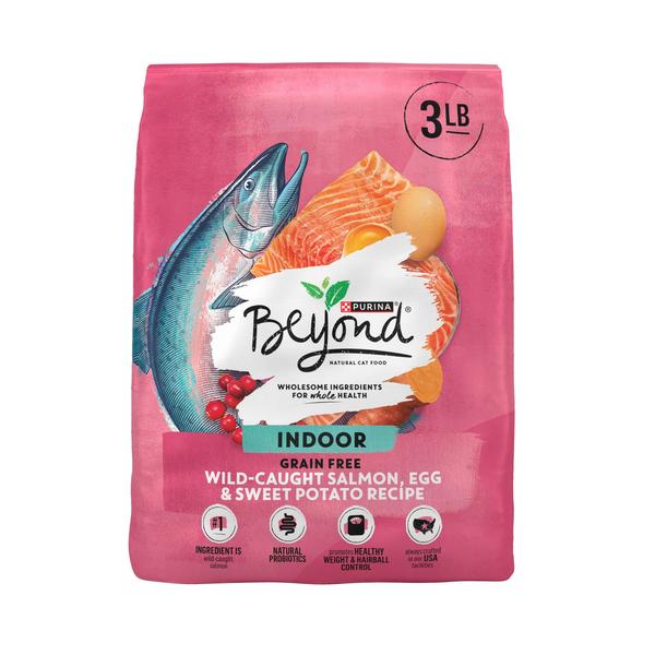 Imagem de Comida seca para gatos Purina Beyond Simply Indoor Salmon 1,36 kg