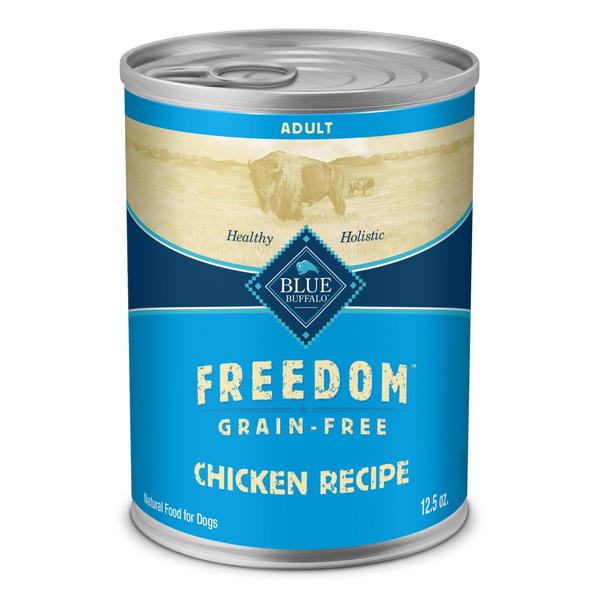 Imagem de Comida úmida para cães Blue Buffalo Freedom Chicken 370mL (12x)