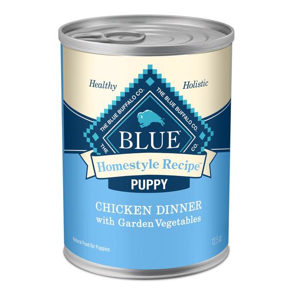 Imagem de Comida úmida para cães Blue Buffalo Homestyle Recipe Puppy Chicken 375 ml