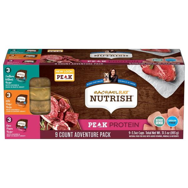 Imagem de Comida úmida para cães Nutrish Rachael Ray Peak 100g (pacote com 18)