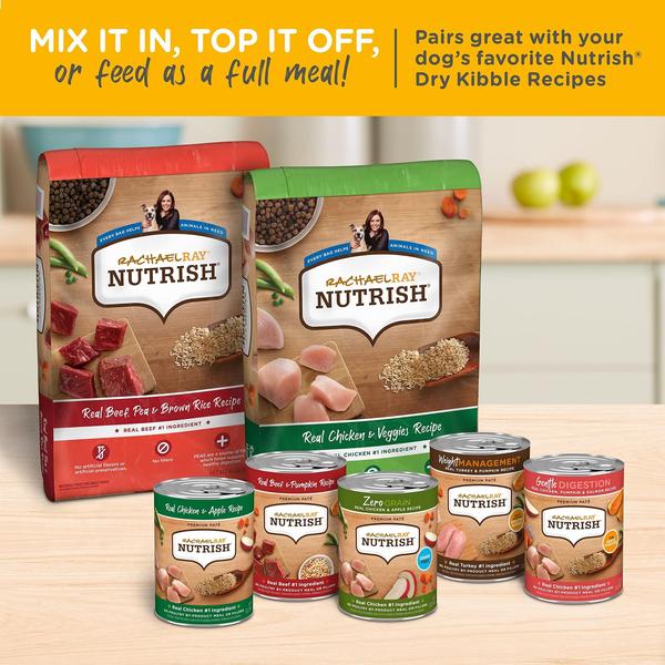 Imagem de Comida úmida para cães Nutrish Zero Grain Chicken 385mL x12